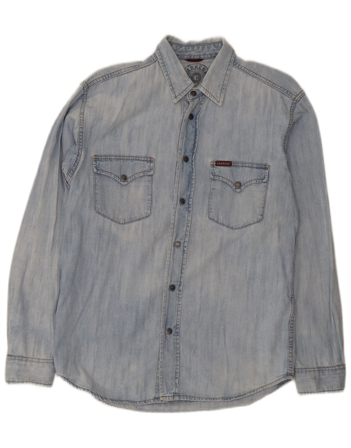 Carrera denimskjorte til mænd Medium blå bomuld