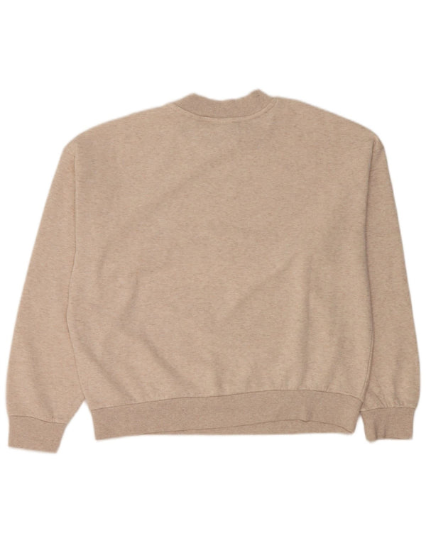 Kappa Dame Sweatshirt Jumper UK 14 Medium Beige