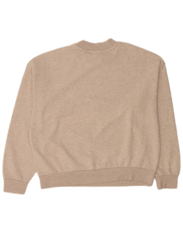 Kappa Dame Sweatshirt Jumper UK 14 Medium Beige