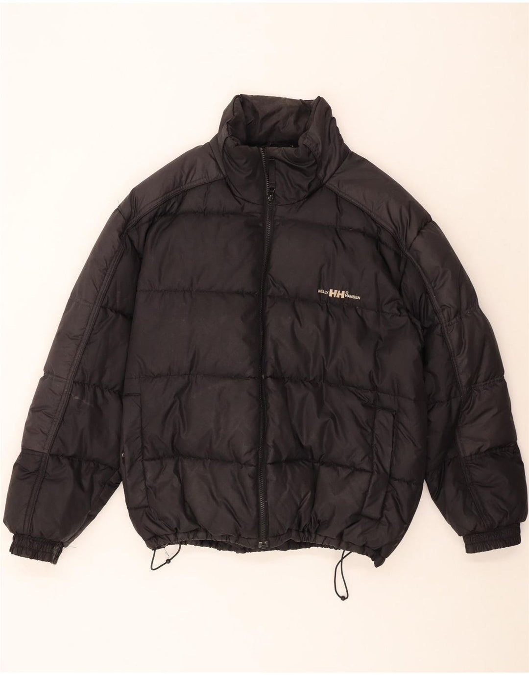 HELLY HANSEN Polstret herrejakke UK 40 Stor sort nylon