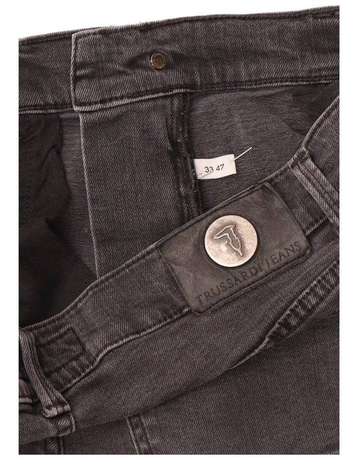 Trussardi Slim Jeans til mænd W33 L31 Grå