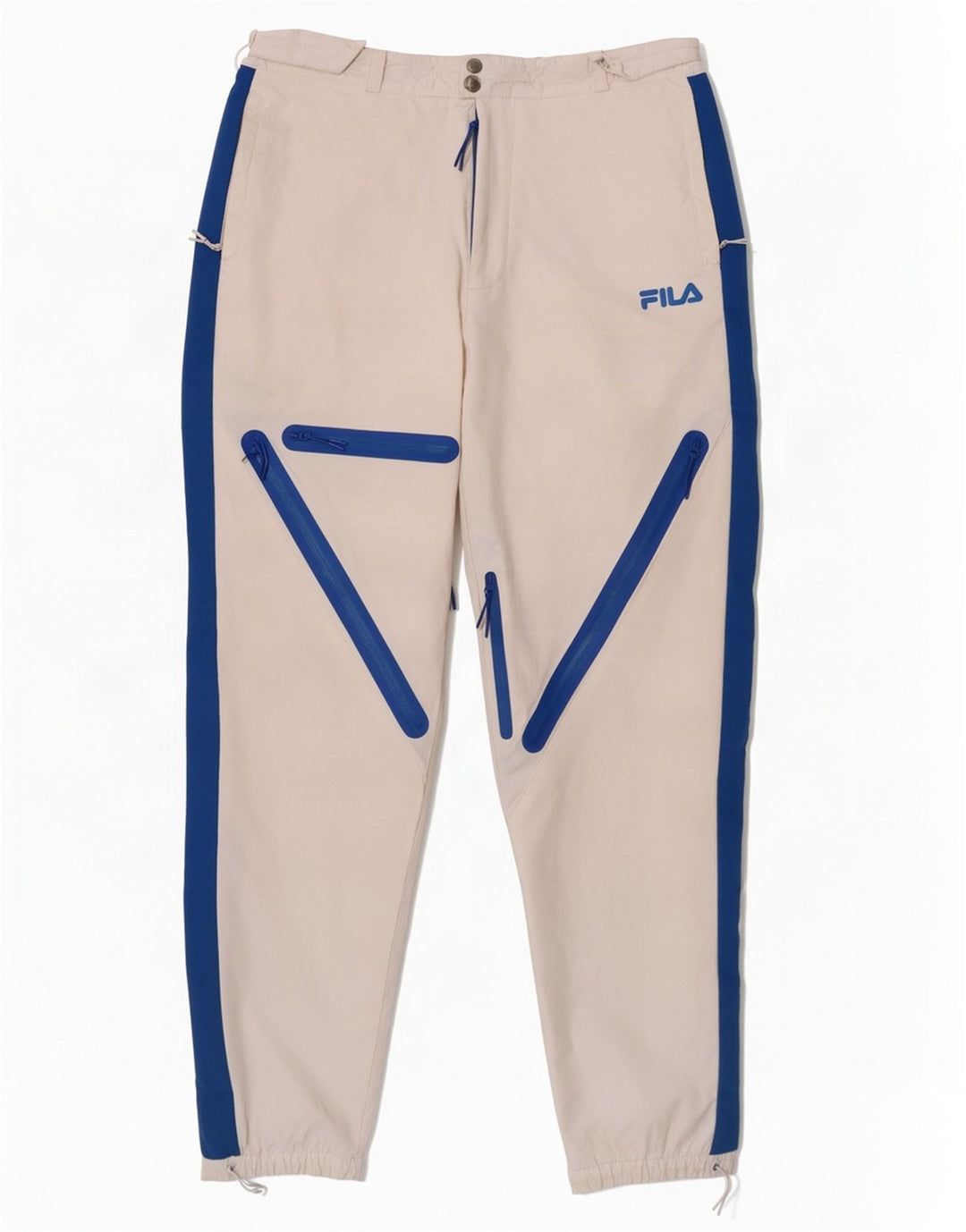 Fila Herre Skibukser Medium White Colourblock Nylon