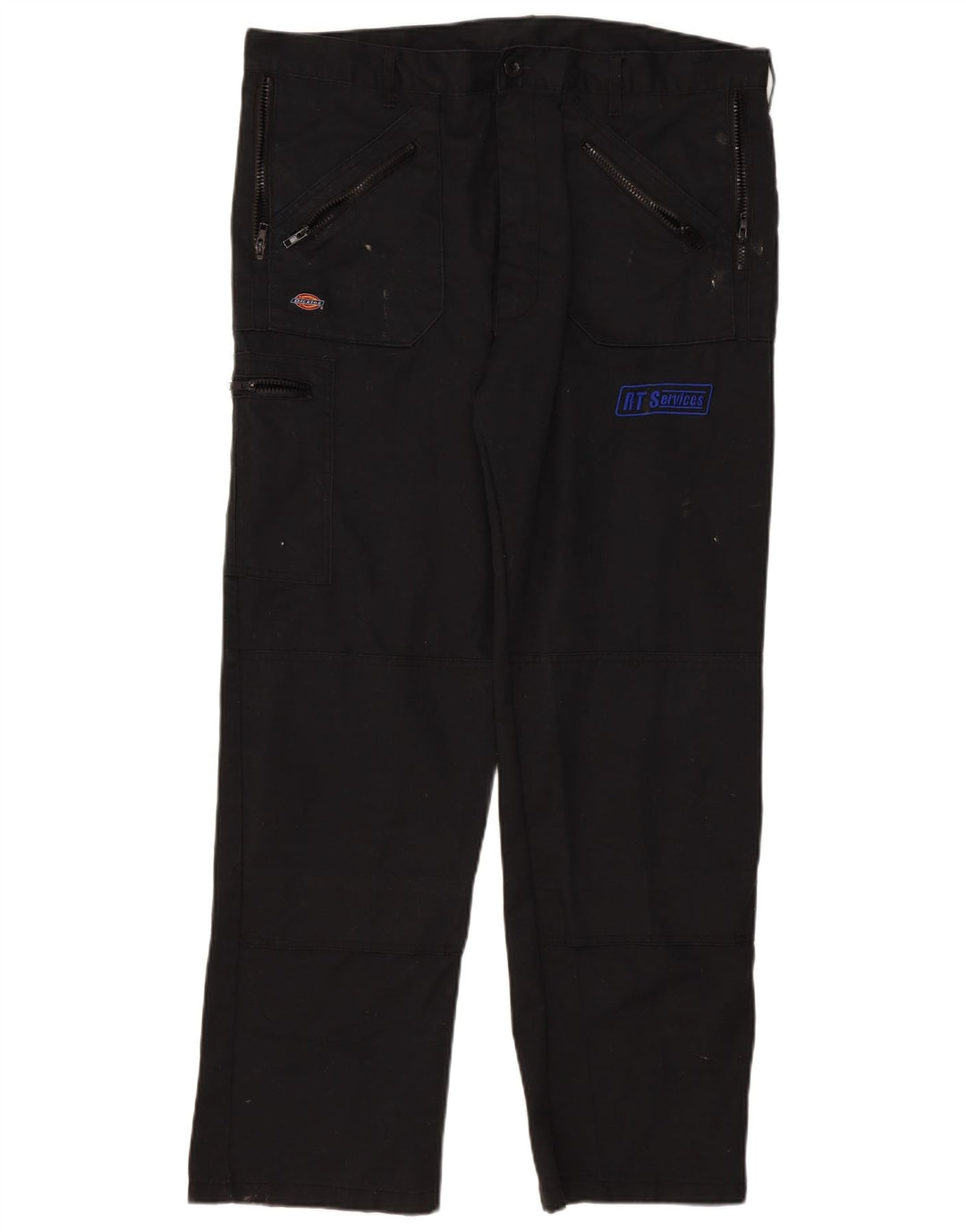 Dickies Herre Straight Cargo Bukser W38 L31 Sort Polyester