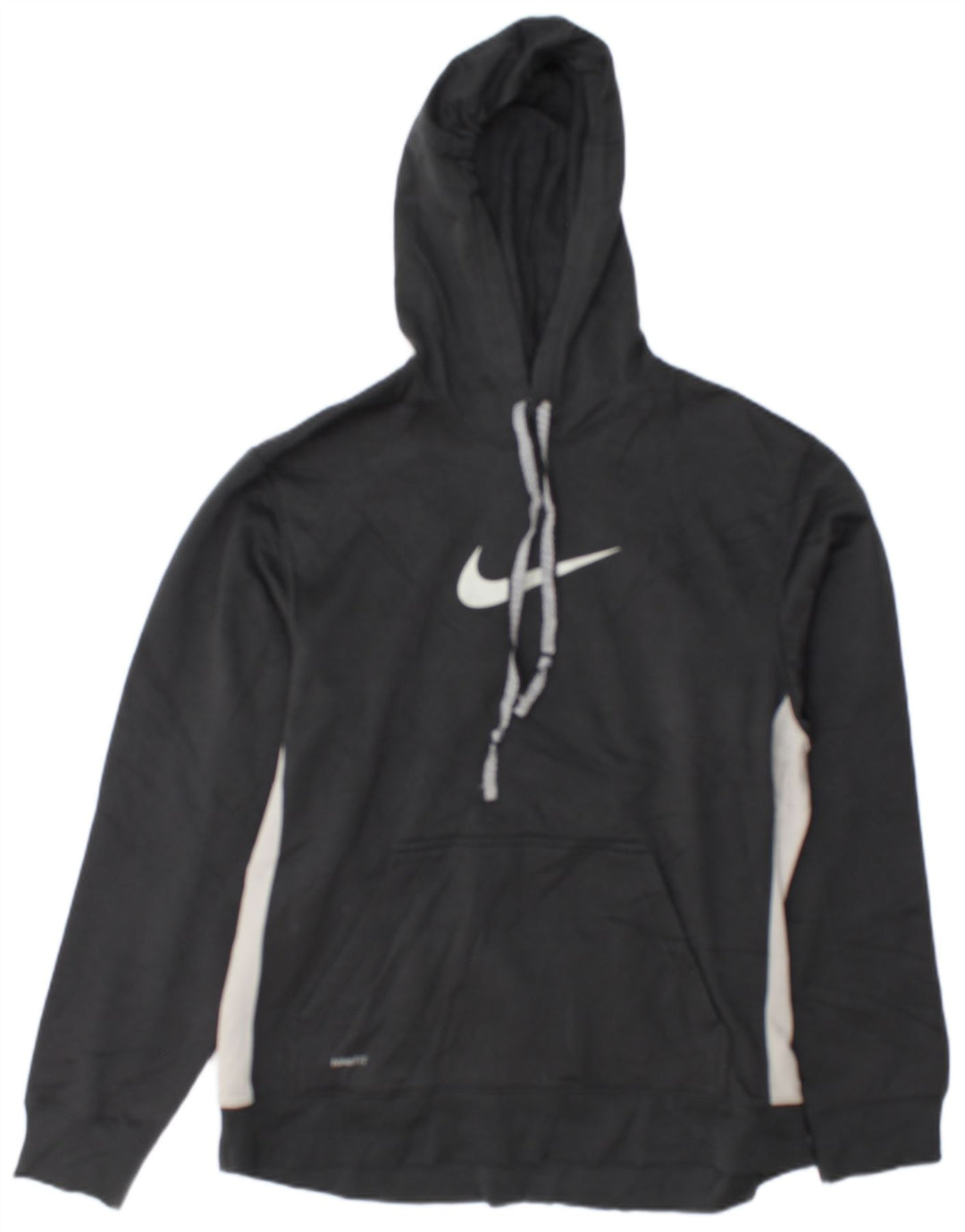 Nike Herre grafisk hættetrøje Jumper Medium Grey Colourblock Polyester