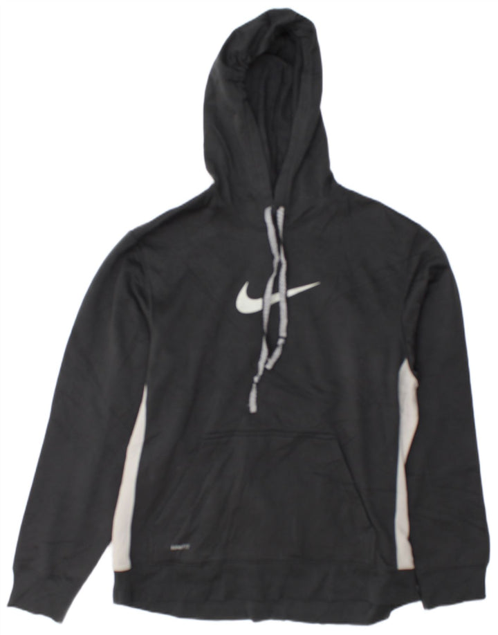 Nike Herre grafisk hættetrøje Jumper Medium Grey Colourblock Polyester