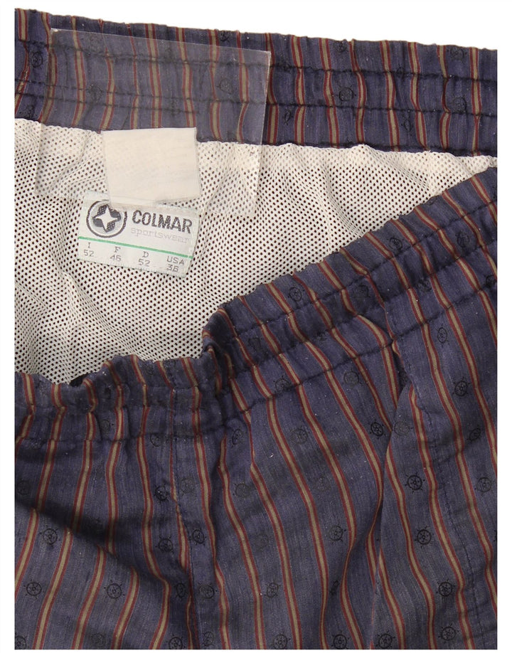 COLMAR Badeshorts til mænd IT 52 Stor Marineblå Stribet