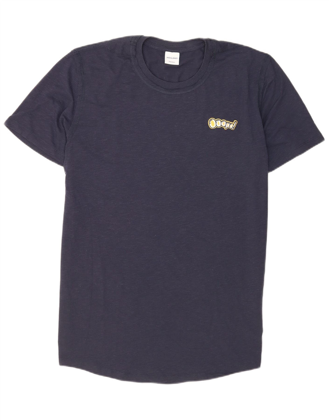 Jack & Jones herre T-shirt top XL marineblå polyester