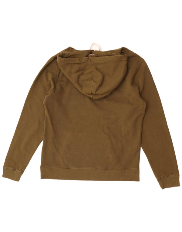 Jack Wills Grafisk hættetrøje til mænd Stor Khaki Bomuld