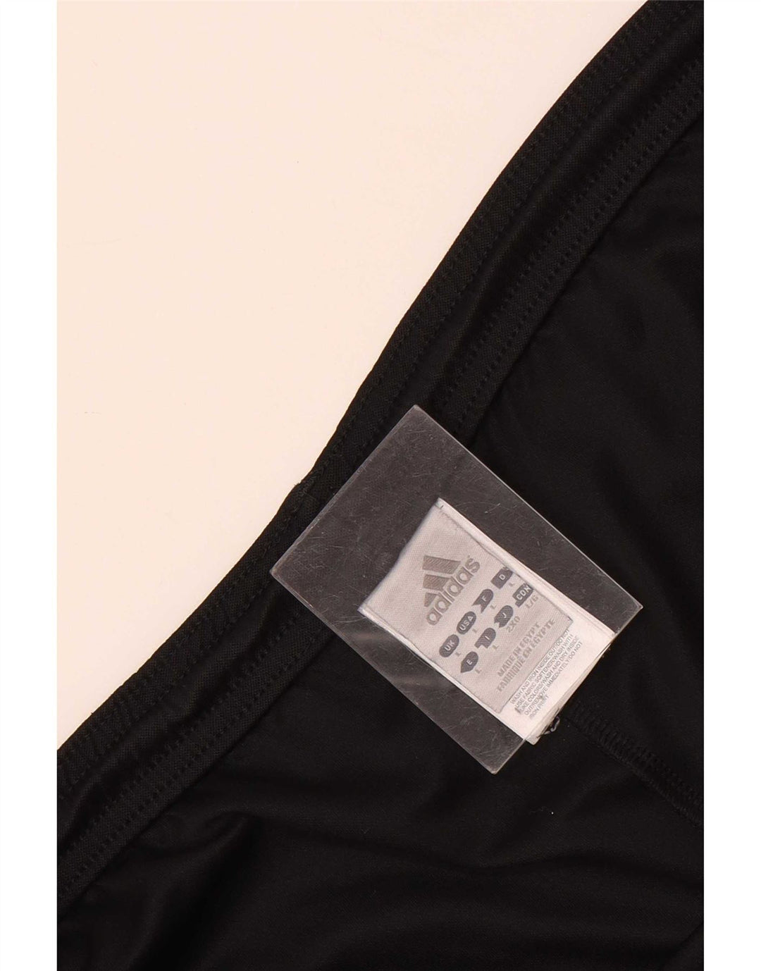 Adidas Sportshorts til mænd, store sorte polyester