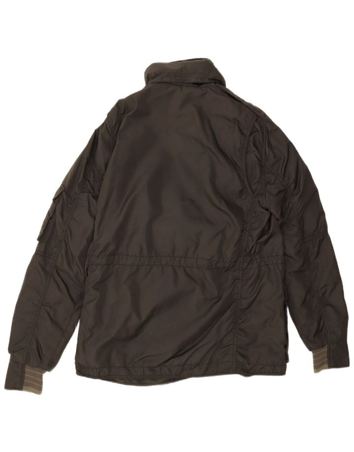 Tommy Hilfiger Herre Utility Jacket UK 42 XL Sort Nylon