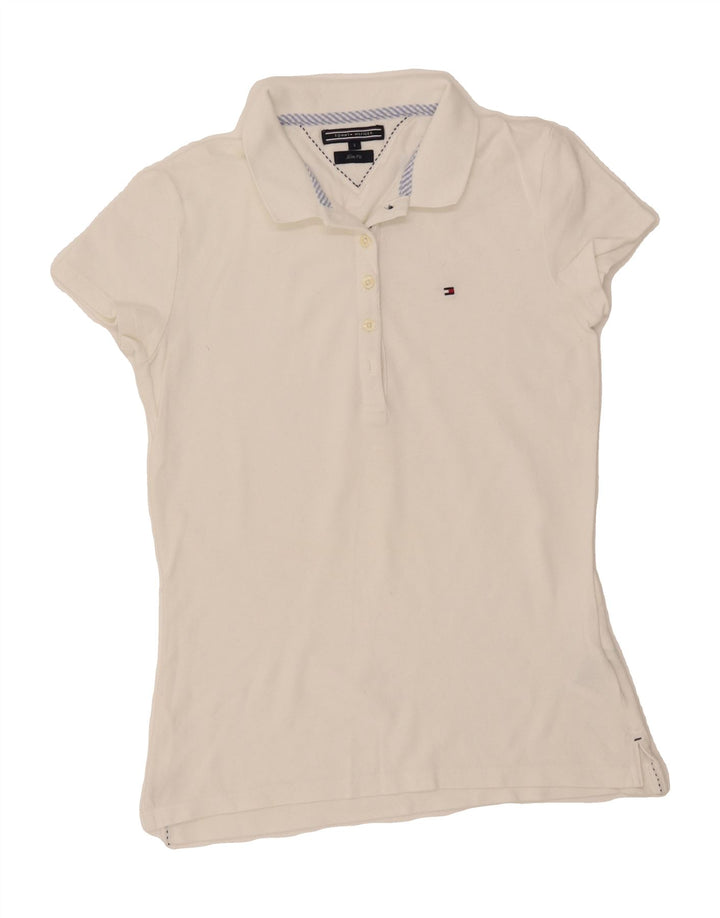 Womens Slim Fit Polo Shirt UK 10 Small Vintage Tommy Hilfiger and Second-Hand Tommy Hilfiger from Messina Hembry 