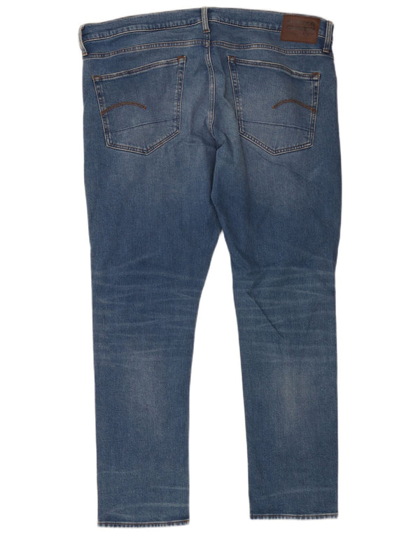 G-Star Herre 3301 Slim Jeans W40 L32 Blå