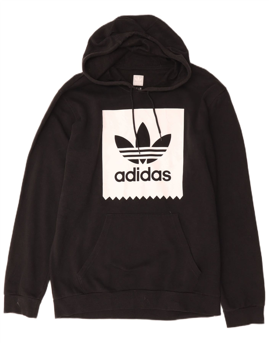 Adidas Grafisk hættetrøje til mænd mellem sort bomuld