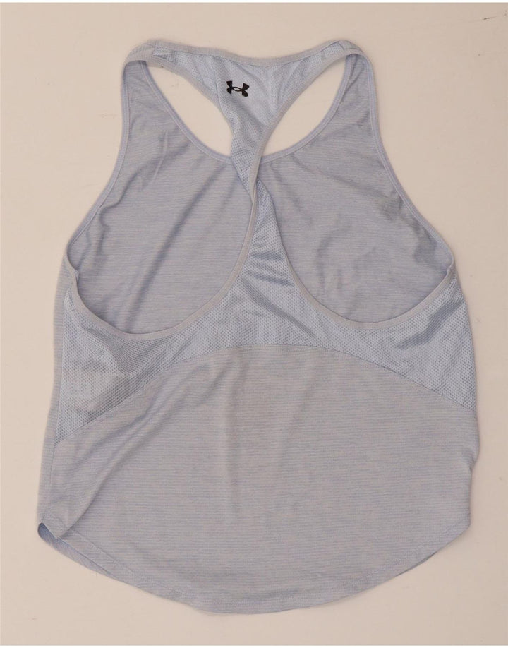 Under Armour Damevest Top UK 10 Small Blue Polyester
