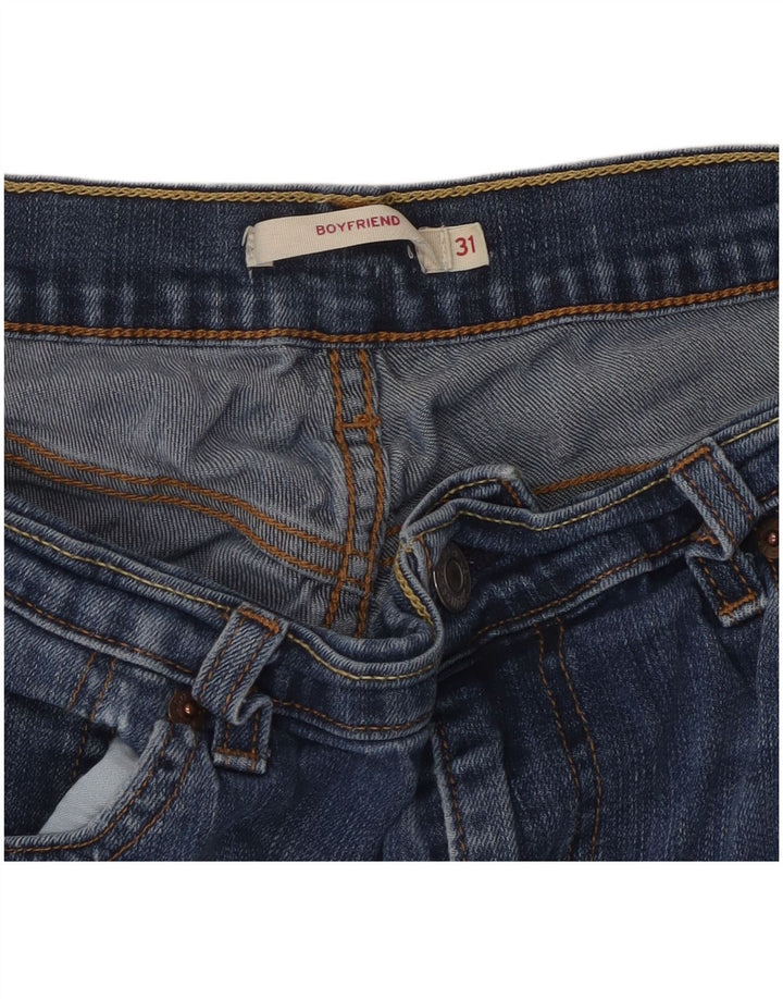 Levi's Womens Boyfriend Slim Jeans W31 L26 Blå