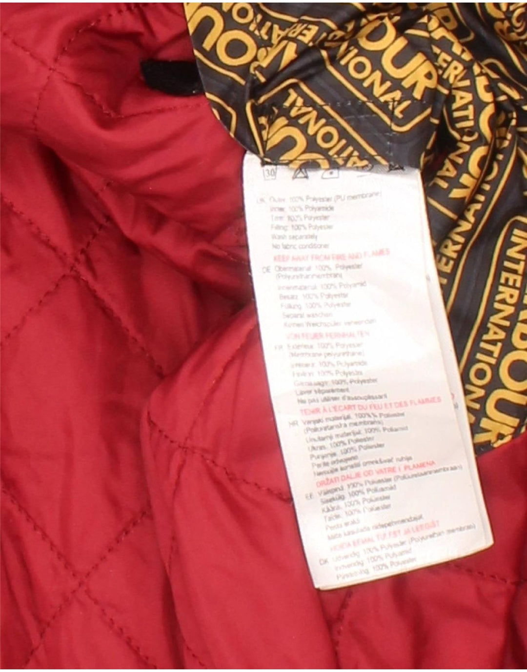 Barbour Boys Utility Jacket 10-11 År Stor Blå Polyamid