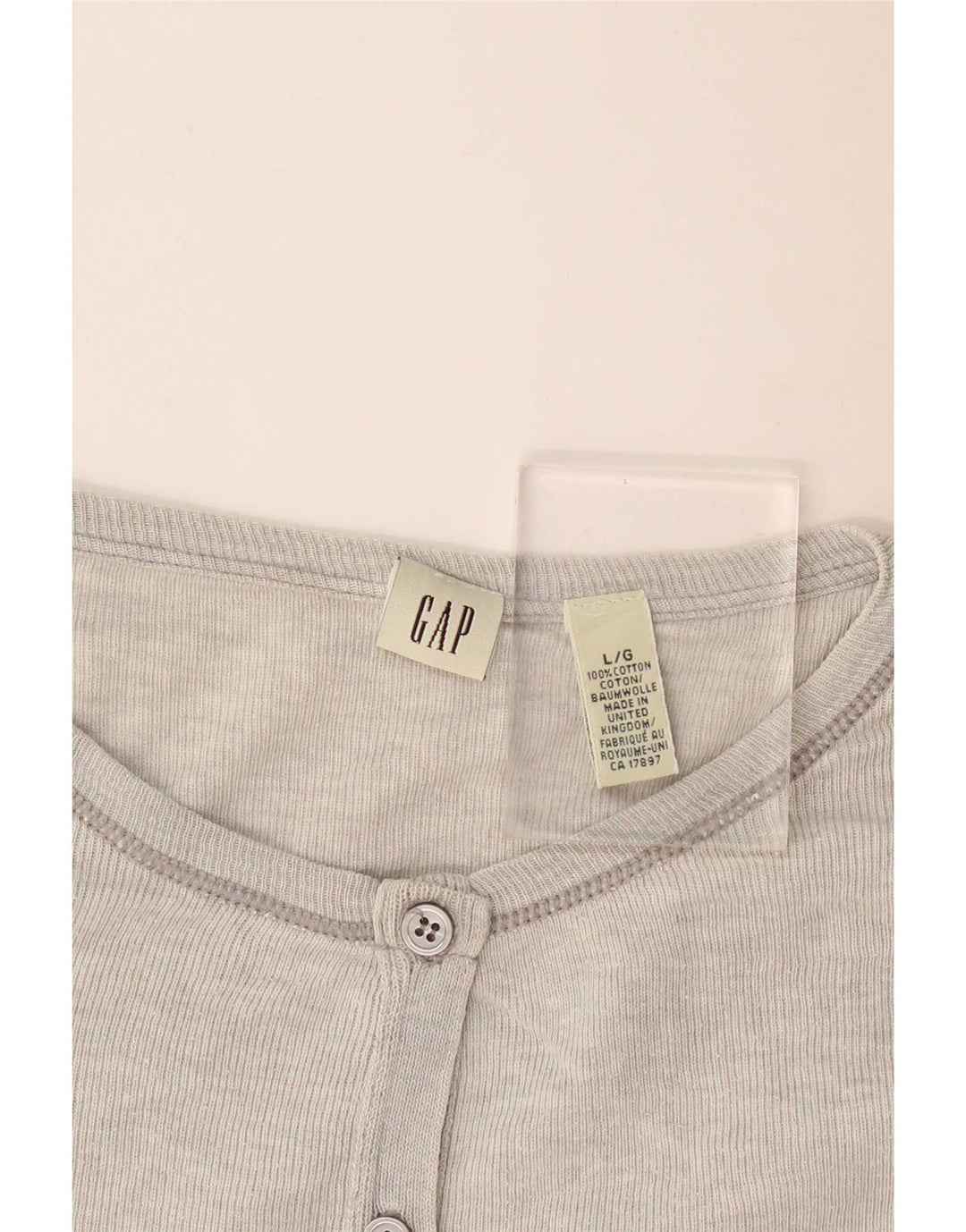 Gap Dame Oversized Cardigan Sweater UK 16 Large Grå