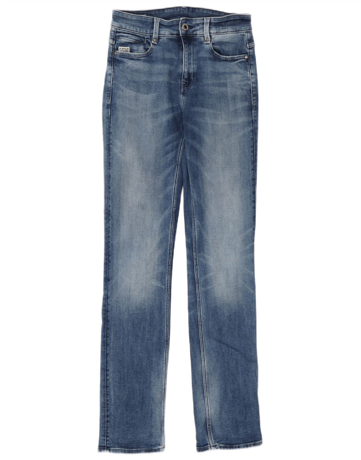 G-Star Dame Slim Jeans W26 L32 Blå Bomuld