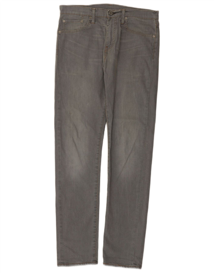 Levi's Herre 508 tilspidsede jeans W31 L34 Grå bomuld