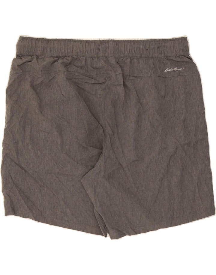 EDDIE BAUER Mens Sport Shorts XL  Grey Polyester Vintage Eddie Bauer and Second-Hand Eddie Bauer from Messina Hembry 
