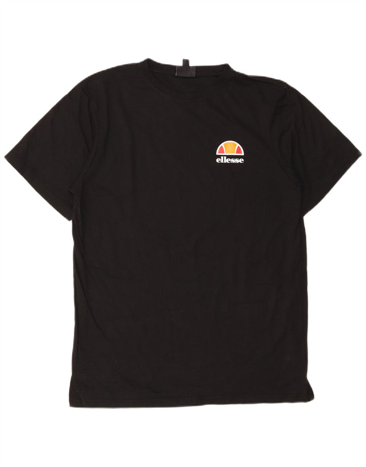 Ellesse Herre T-Shirt Top Medium Sort