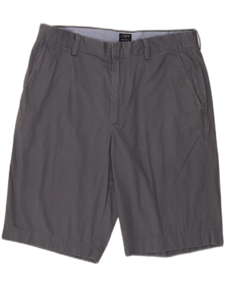 J. CREW Herre Rivington Chino Shorts W36 Large Grå Bomuld