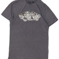 VANS Herre Custom Fit grafisk T-shirt top lille marineblå bomuld