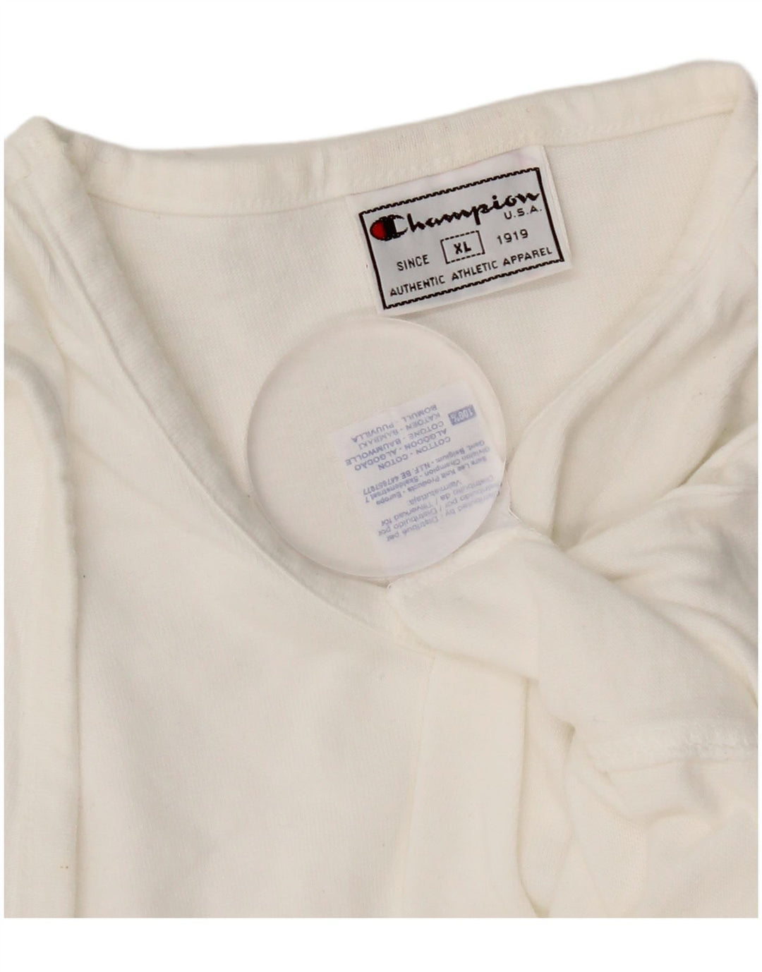 Champion Damevest Top UK 18 XL Hvid Bomuld