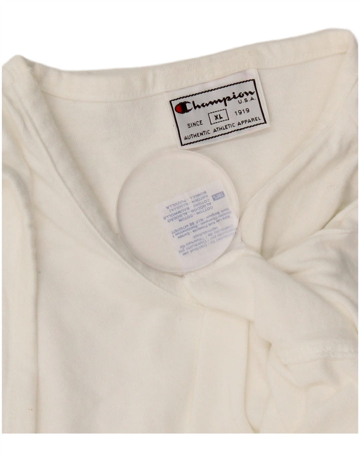 Champion Damevest Top UK 18 XL Hvid Bomuld