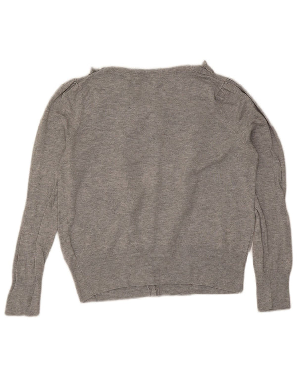 Marks & Spencer dame cardigan sweater UK 10 Small Grey Flecked
