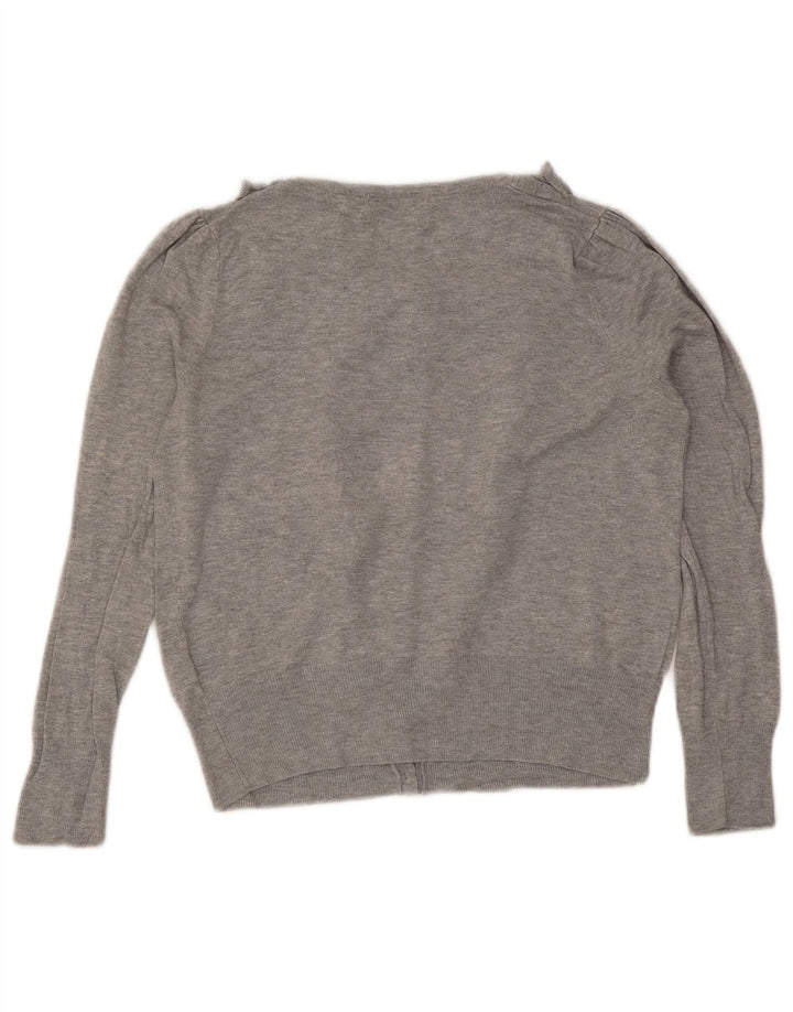 Marks & Spencer dame cardigan sweater UK 10 Small Grey Flecked