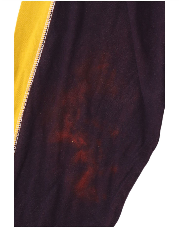 PUMA Herre Top Langærmet XL Navy Blue Colourblock Sports