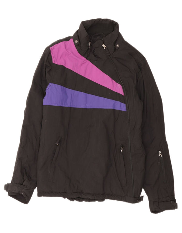 Maui Wowie Herre Windbreaker Jacket UK 40 Large Black Colourblock Nylon