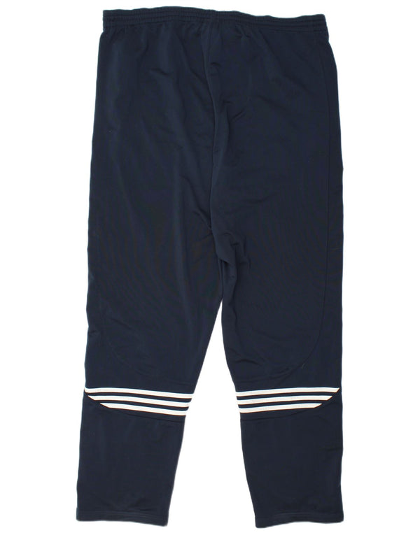 Adidas Træningsdragtsbukser til mænd UK 48/50 XL Navy Blue Polyester
