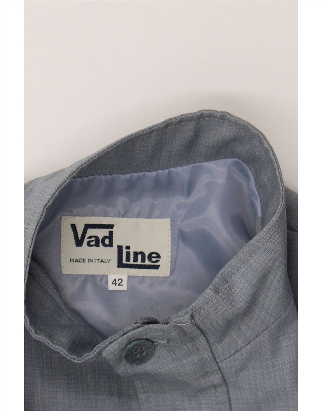 VINTAGE Womens Bomber Jacket IT 42 Medium Blue Polyester Vintage Vintage and Second-Hand Vintage from Messina Hembry 