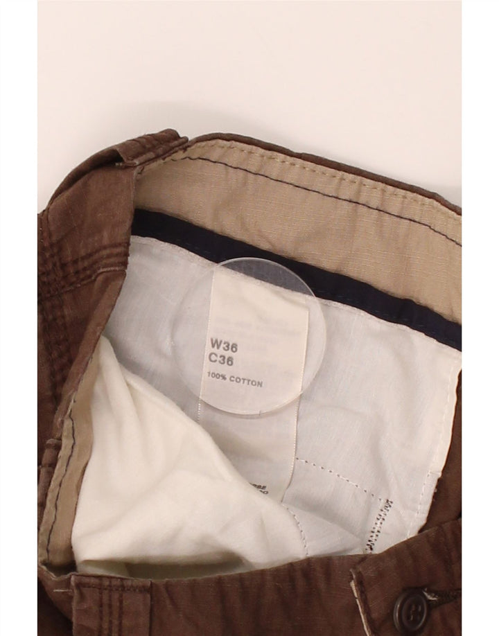 DOCKERS Mens Cargo Shorts W36 Large Brown Cotton Vintage Dockers and Second-Hand Dockers from Messina Hembry 