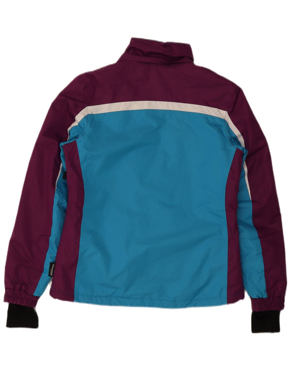 Crivit Dame Skijakke UK 16 Stor Lilla Colourblock Polyester