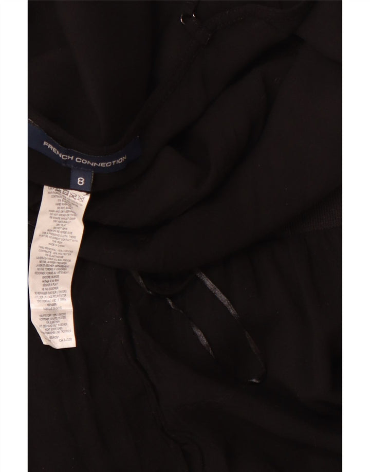 FRANSK FORBINDELSE Dame Jumpsuit UK 8 Small Black Polyester
