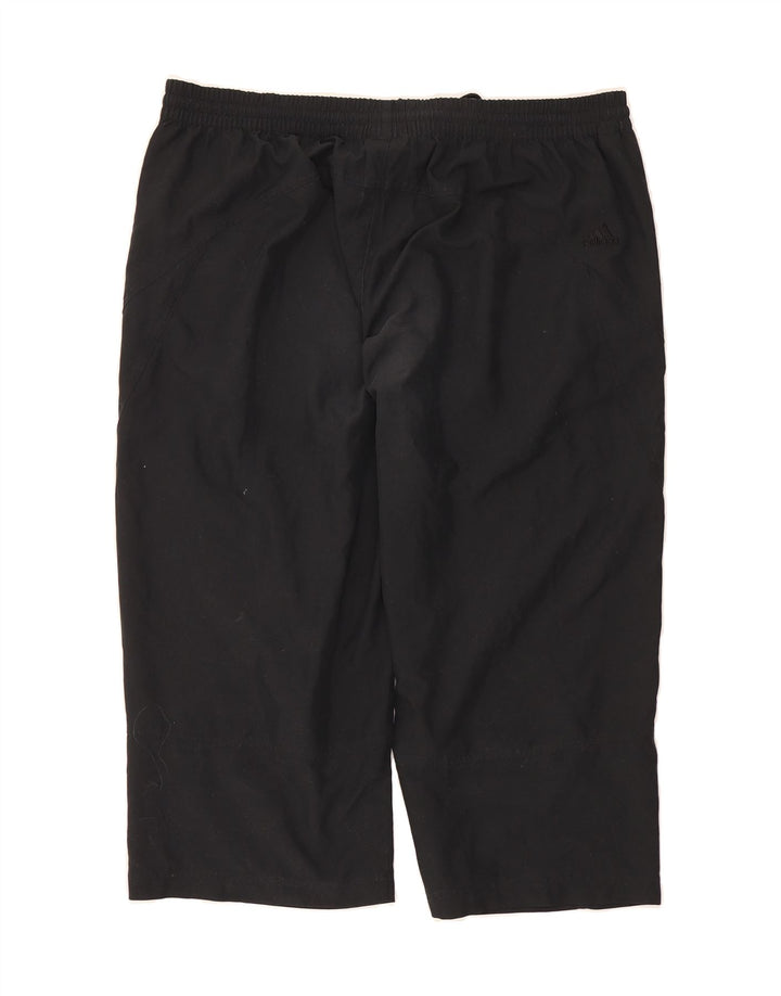 ADIDAS Mens Capri Tracksuit Trousers XL  Black Polyester Vintage Adidas and Second-Hand Adidas from Messina Hembry 