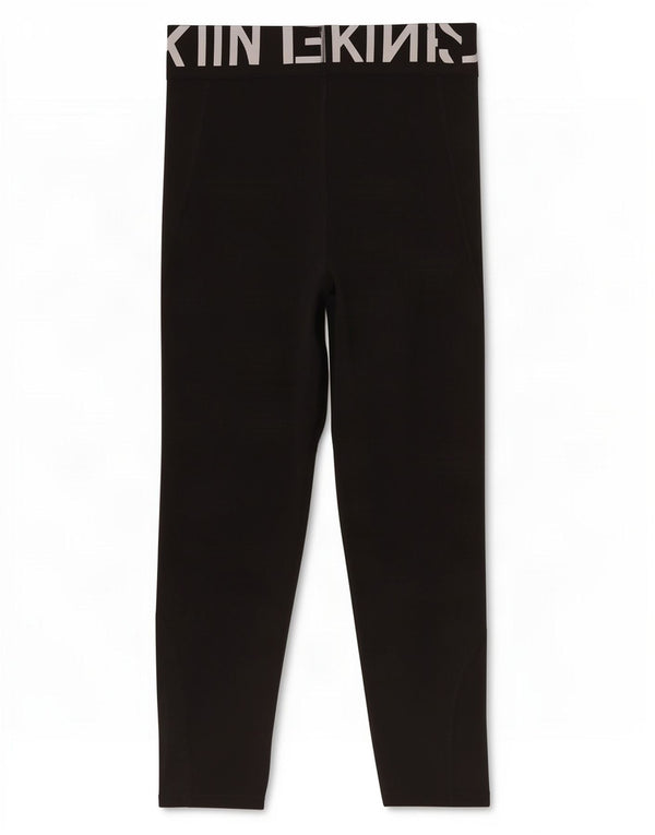 Nike Dame Dri Fit Capri Leggings UK 6 XS Sort Polyester