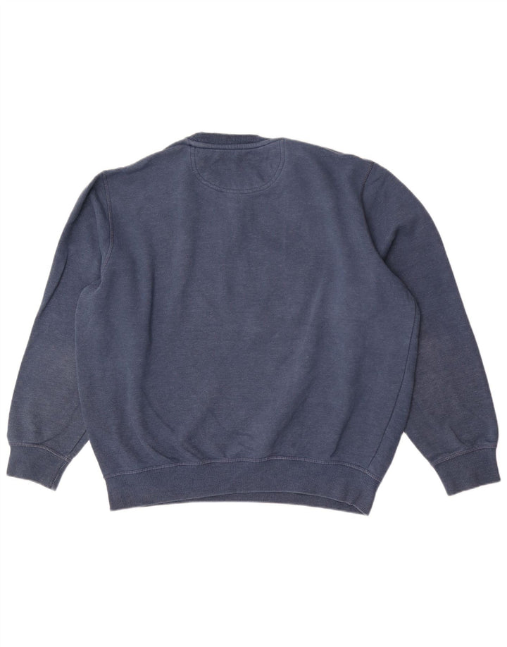 U.S. Polo Assn. Herre sweatshirt jumper stor blå bomuld