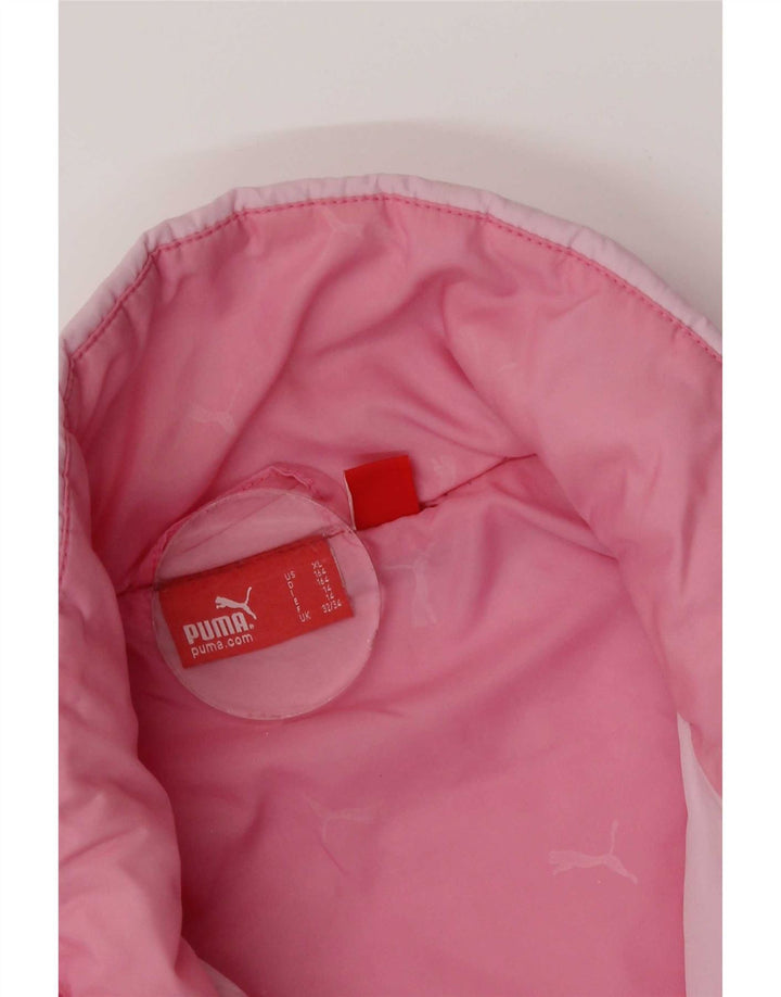 Puma piger grafisk polstret jakke 13-14 år Pink