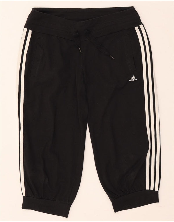 Adidas Womens Climalite træningsdragt Bukser Joggers UK 8/10 Small Black