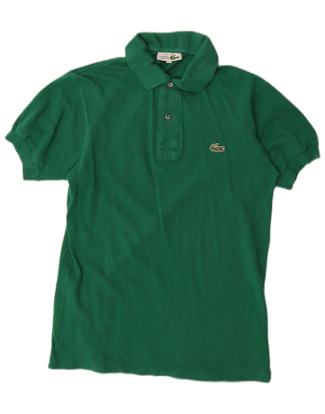 Lacoste herre poloshirt størrelse 3 Lille grøn bomuld