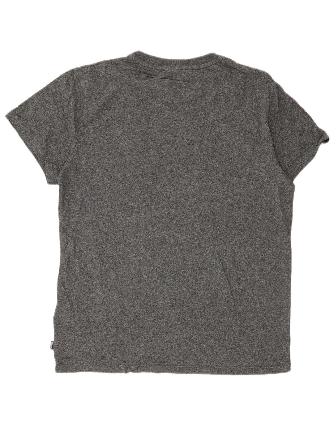 Superdry herre T-shirt top mellemgrå bomuld