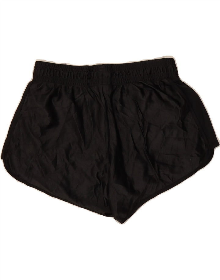 ADIDAS Womens Sport Shorts UK 12/14 Medium  Black Vintage Adidas and Second-Hand Adidas from Messina Hembry 