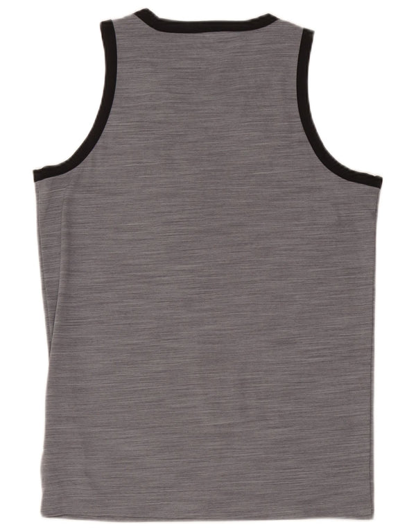 Adidas Herrevest Top Small Grå Flecked Polyester