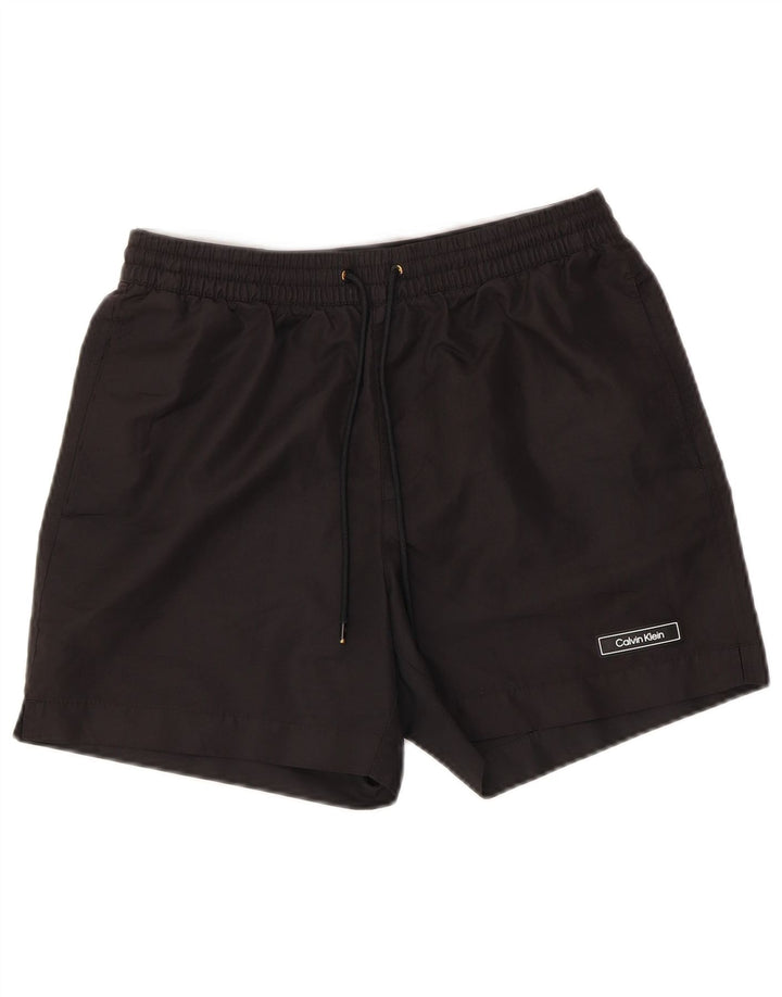 Calvin Klein Herre Sportshorts Små sorte polyester