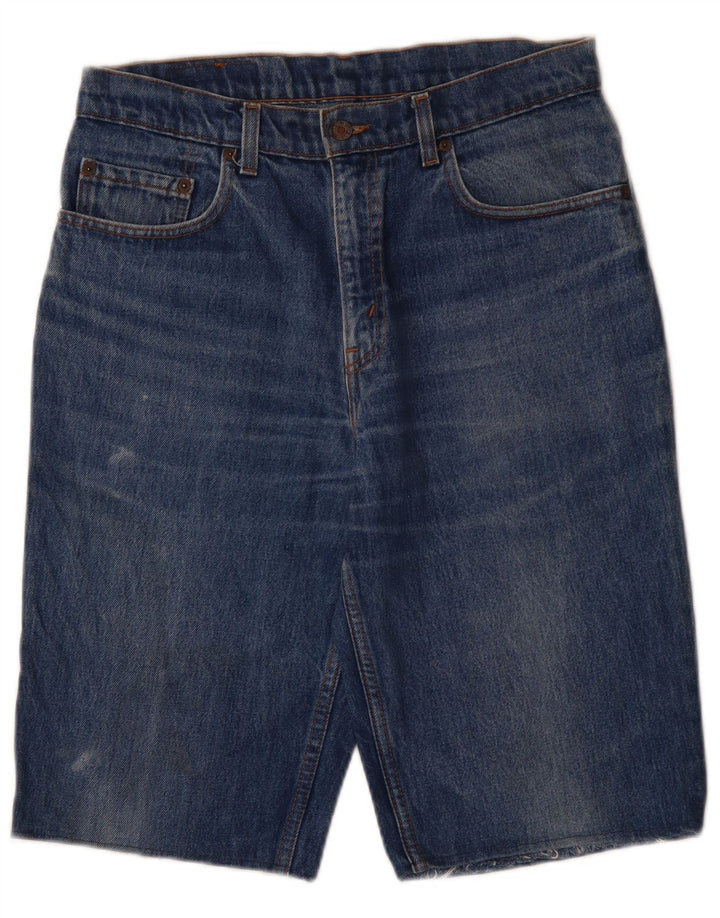 LEVI'S Denimshorts til mænd W34 Stor blå bomuld