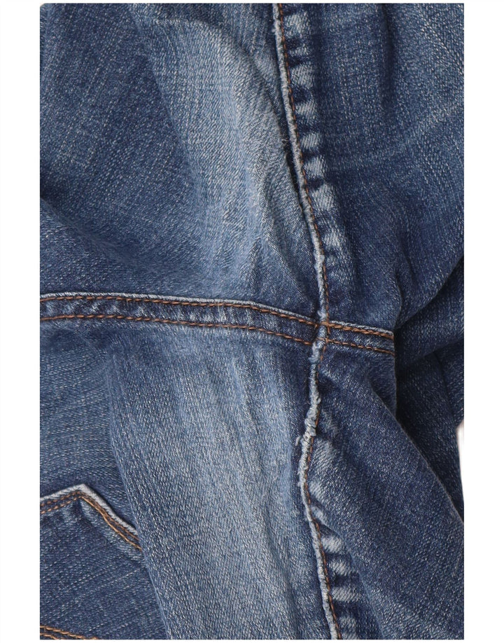 Levi's Dame 505 Straight Jeans W32 L32 Blå Bomuld